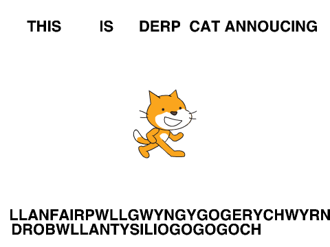 How to say Llanfairpwllgwyngyllgogerychwyrndrobwllllantysiliogogogoch