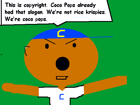 Coco Pops Spoof. Brought to u by happy larry's fishpaste co.