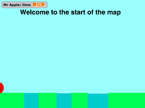 Mr Apple platformer