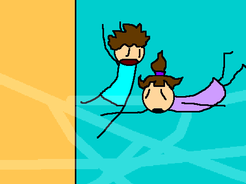 Add yourself falling from a building!