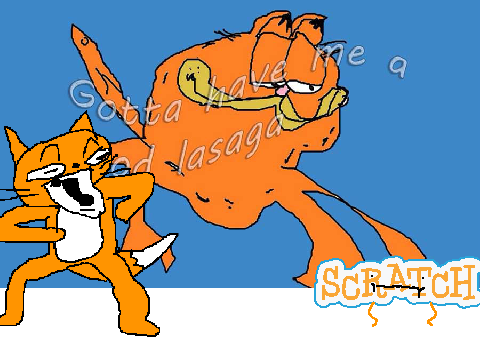 add urselve with Scratch and match cat