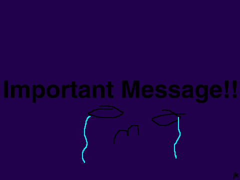 imprtant message