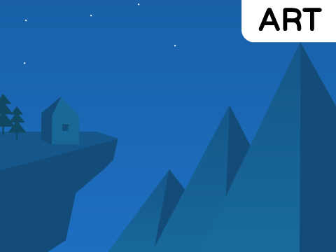 At Night - Art