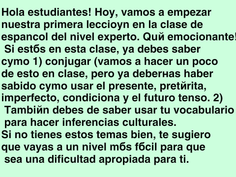 Clase De Español: Expertos