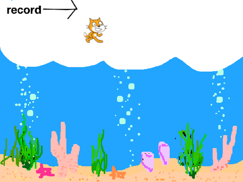 かにを緑色にするゲーム