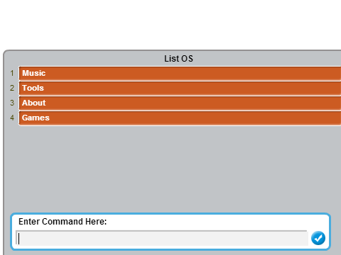 List OS V 1.3