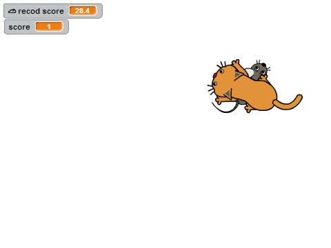 Mouse and cat chase gamewith world record!!! remix