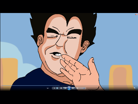 Vegeta Gets Slapped in the Face