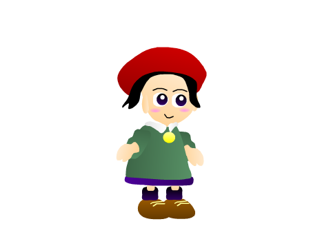 Adeleine Vector Sprite