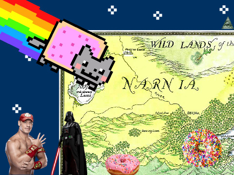 Nyan Cat in Narnia