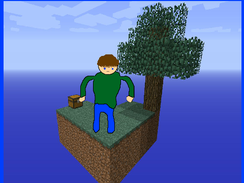 Add yourself stranded on Skyblock! Remix v.5 