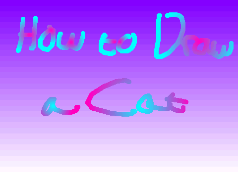 How to Draw a Cat