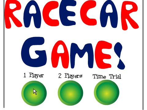 Racing Game (1 and 2 players)