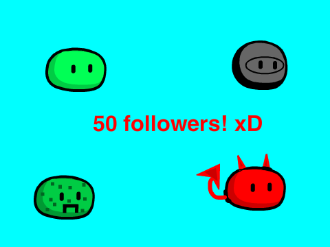 50 followers!