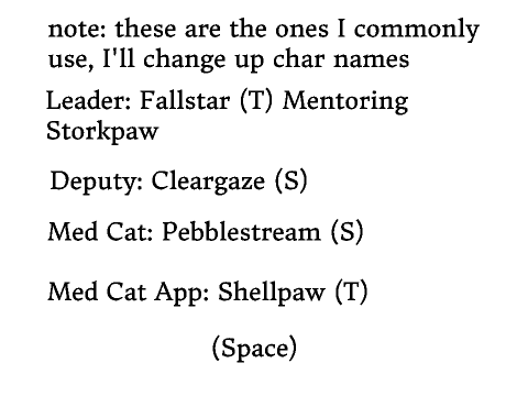 my rp chars