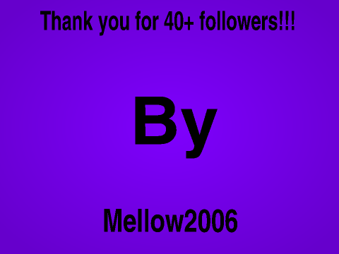 Thank you for 40+ followers!