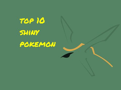 Top 10 Shiny Pokemon