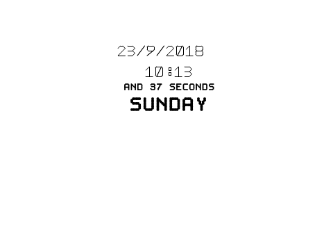 Digital Pen Clock V0.1