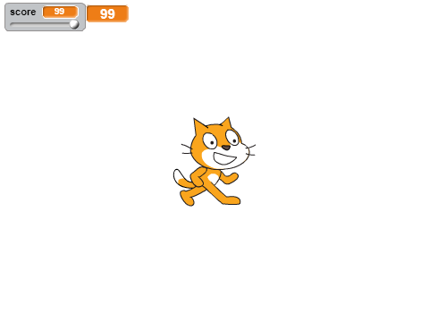 slider that cannot be changed