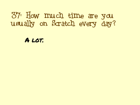 50 Questions no Scratcher has answered 