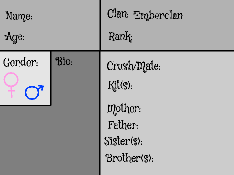 Emberclan RP Sign up sheet!