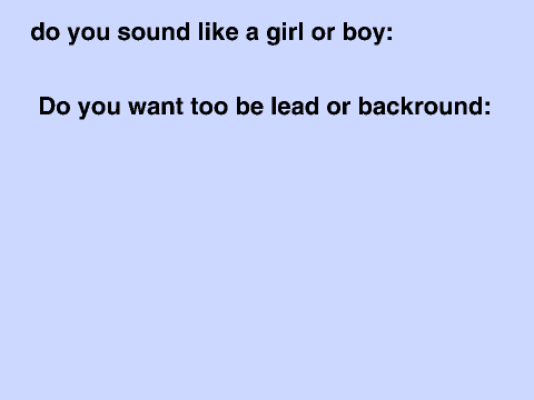 Leaffur's heart Vioces? PLZ AUDITION 