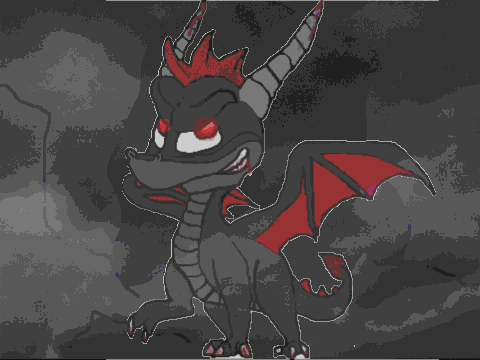 Spyro Coloring Contest Entry!