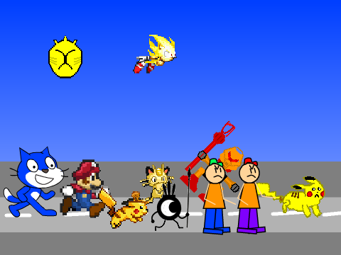 Add Yourself Chasing Pikachu!
