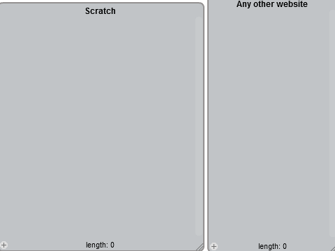 Scratch or ..............................