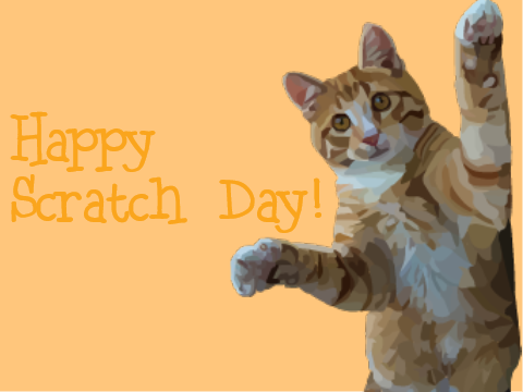 Scratch Cat Blockshade