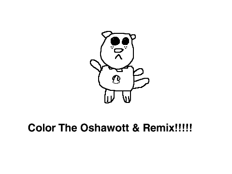 Oshawott Coloring Contest