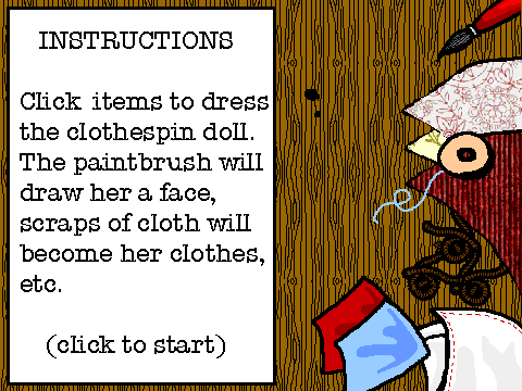 Clothespin Doll