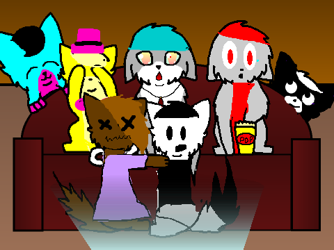  Add Yourself Watching a Horror Movie remix remix