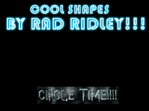 COOL SHAPES