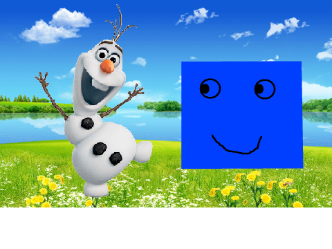 Olaf and a Blankie