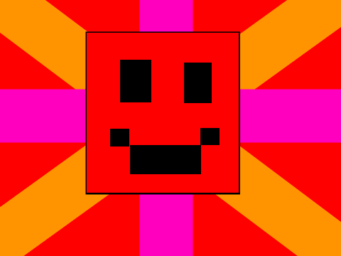 The Happy Stupid Square That Thinks He's A Giraffe
