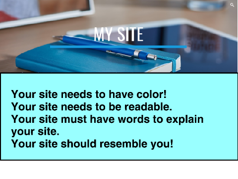 How to make a website!