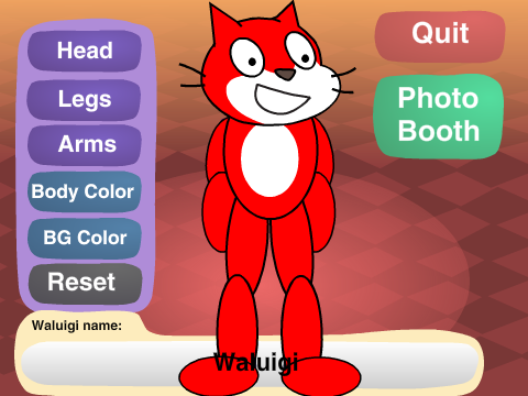 Make My Red Scratch Cat