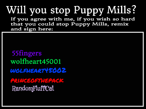STOP PUPPY MILLS!!! remix remix