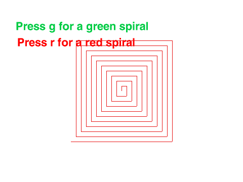 Spiral short final