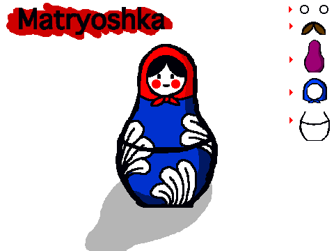 Decorate a Matryoshka