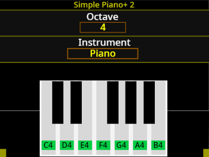 Simple piano+ 2 (Keyboard control)