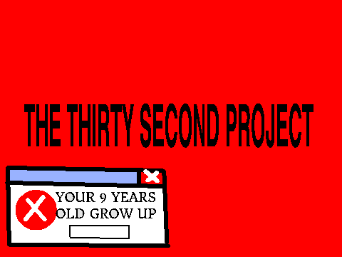 The Thirty second project...