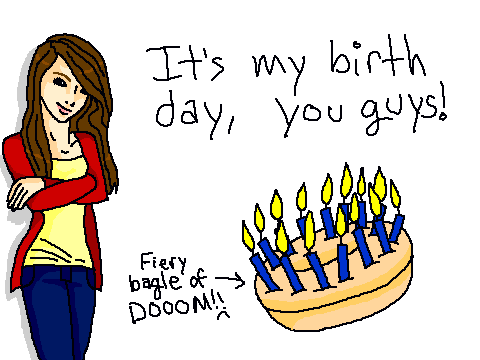 It's my birthday!! Owo