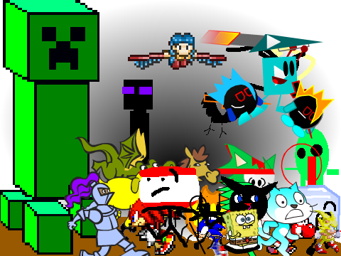 Add yourself running from a evil creeper remix remix remix remix remix remix remix remix remix remix
