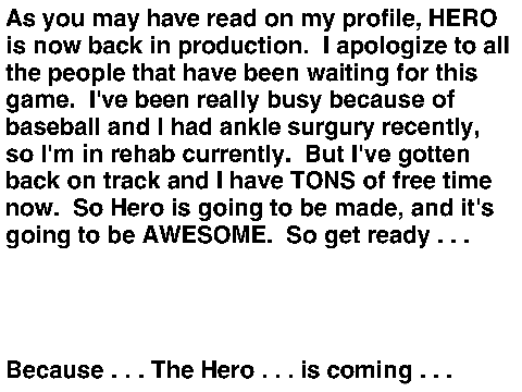 HERO Restart