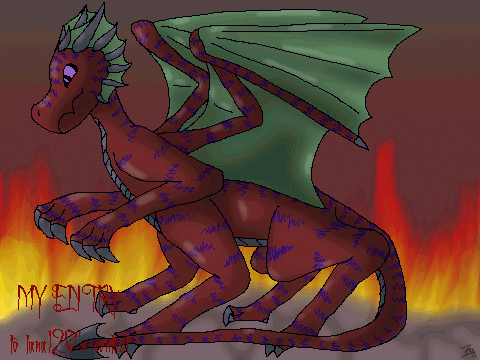 make a dragon contest - ENTRY
