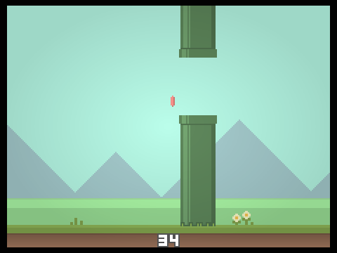 Flappy Bird Scratch Never Die Edition 