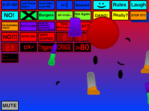 Corrupted RobloxFan75000 Sound Board + Animations 2