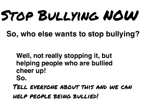 Help the bullied! Signed first remix remix remix